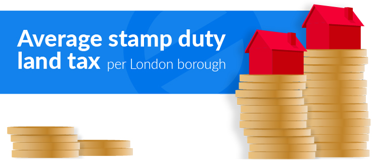 Average stamp duty land tax per London borough  Sell House Fast