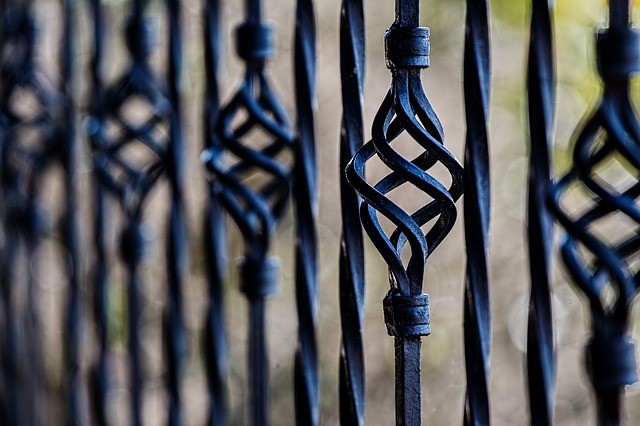 Painting gates to improve curb appeal