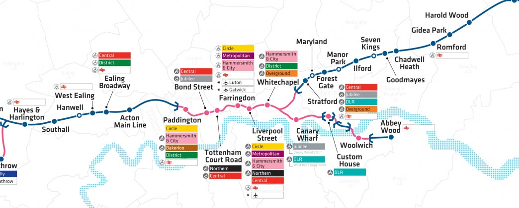 Crossrail Route