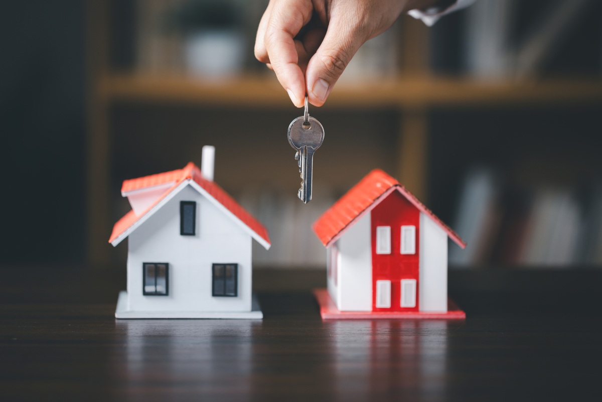 House key in hand