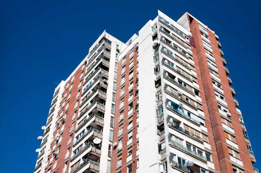 Estate building in Belgrade.