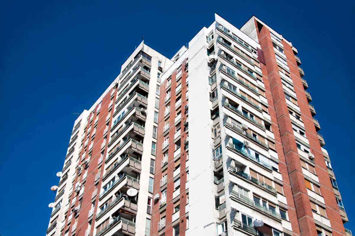 Estate building in Belgrade.