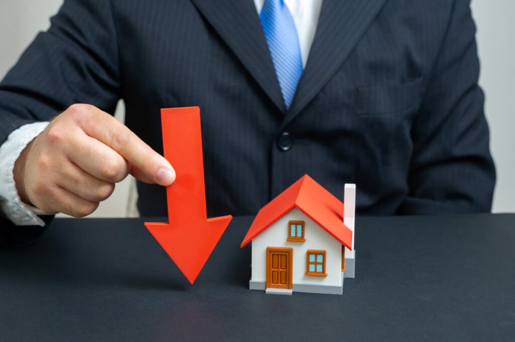 The businessman notes a fall in housing prices